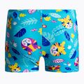 Bokserki pływackie dziecięce Speedo Jungle Terry Digital Allover Aquashort blue/yellow 2