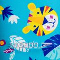 Bokserki pływackie dziecięce Speedo Jungle Terry Digital Allover Aquashort blue/yellow 3