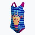 Strój pływacki jednoczęściowy dziecięcy Speedo Essential Applique multicolor