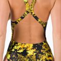 Strój pływacki jednoczęściowy damski Speedo Placement Powerback black/yellow 8