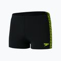 Bokserki pływackie męskie Speedo Boomstar Splice Aquashort black/yellow 5