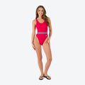 Strój pływacki jednoczęściowy damski Speedo Belted Deep U-Back red 2