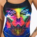 Strój pływacki jednoczęściowy damski Speedo Ribbonback black/yellow 4