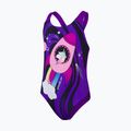 Strój pływacki jednoczęściowy dziecięcy Speedo Digital Placement purple/black 4