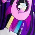 Strój pływacki jednoczęściowy dziecięcy Speedo Digital Placement purple/black 3