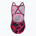 Strój pływacki jednoczęściowy dziecięcy Speedo Allover Xback black/red 2