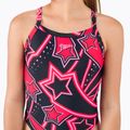 Strój pływacki jednoczęściowy dziecięcy Speedo Allover Xback black/red 7