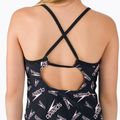 Strój pływacki dwuczęściowy dziecięcy Speedo Printed Tie-Back Tankini black/pink 8