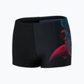 Bokserki pływackie dziecięce Speedo Placement Digital Aquashort black/red 5