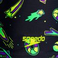 Bokserki pływackie dziecięce Speedo Allover Leg Aquashort navy/green 3