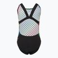 Strój pływacki jednoczęściowy dziecięcy Speedo Digital Allover Leaderback black/yellow 2
