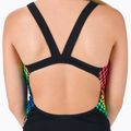 Strój pływacki jednoczęściowy dziecięcy Speedo Digital Allover Leaderback black/yellow 8