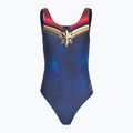 Strój pływacki jednoczęściowy damski Speedo Digital Placement U-Back blue/red
