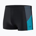 Bokserki pływackie męskie Speedo Dive Aquashort black/hypersonic blue/usa charcoal 4