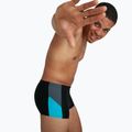Bokserki pływackie męskie Speedo Dive Aquashort black/hypersonic blue/usa charcoal 7