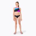 Strój pływacki dwuczęściowy dziecięcy Speedo Star black/orange 2