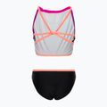 Strój pływacki dwuczęściowy dziecięcy Speedo Star black/orange 7