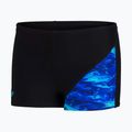 Bokserki pływackie dziecięce Speedo Digital Allover Panel Aquashort black/blue 6