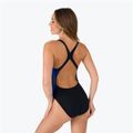 Strój pływacki jednoczęściowy damski Speedo Placement Powerback black/blue 3