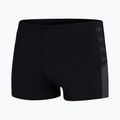 Bokserki pływackie męskie Speedo Boom Logo Splice Aquashort black/grey 4