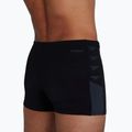 Bokserki pływackie męskie Speedo Boom Logo Splice Aquashort black/grey 8