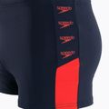 Bokserki pływackie męskie Speedo Boom Logo Splice Aquashort navy/red 3