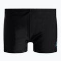 Bokserki pływackie dziecięce Speedo Boom Logo Placement Aquashort black/light adriatic