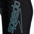 Bokserki pływackie dziecięce Speedo Boom Logo Placement Aquashort black/light adriatic 3
