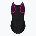 Strój pływacki jednoczęściowy dziecięcy Speedo Boom Logo Splice Muscleback black/pink 2