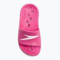 Klapki dziecięce Speedo Slide electric pink 6