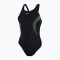Strój pływacki jednoczęściowy damski Speedo Placement Muscleback black/tile/atomic lime 6