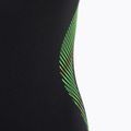 Strój pływacki jednoczęściowy damski Speedo Placement Muscleback black/tile/atomic lime 3