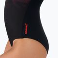 Strój pływacki jednoczęściowy damski Speedo Hyperboom Placement Muscleback hyper black/lava red 7