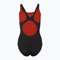 Strój pływacki jednoczęściowy damski Speedo Hyperboom Placement Muscleback hyper black/lava red 2