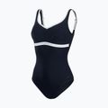 Strój pływacki jednoczęściowy damski Speedo ContourLuxe Solid Shaping true navy/white/white 7