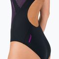 Strój pływacki jednoczęściowy damski Speedo Placement Laneback black/pink 8