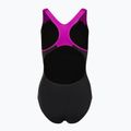 Strój pływacki jednoczęściowy damski Speedo Placement Laneback black/pink 2