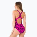 Strój pływacki jednoczęściowy damski Speedo HyperBoom Medalist black/pink/ecstatic 3