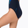 Strój pływacki jednoczęściowy damski Speedo Hyperboom Splice Muscleback true navy/blueflame/pool 6