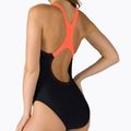 Strój pływacki jednoczęściowy damski Speedo Medley Logo Medalist black/siren red 6