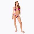 Strój pływacki dwuczęściowy damski Speedo Triangle leaf true navy/fluo pink/salso 2