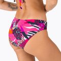 Strój pływacki dwuczęściowy damski Speedo Triangle leaf true navy/fluo pink/salso 4