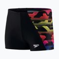 Bokserki pływackie dziecięce Speedo Digital Panel Aquashort bitmpblk/empireyel/bluflm/diva 5