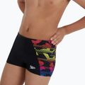 Bokserki pływackie dziecięce Speedo Digital Panel Aquashort bitmpblk/empireyel/bluflm/diva 6
