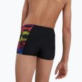 Bokserki pływackie dziecięce Speedo Digital Panel Aquashort bitmpblk/empireyel/bluflm/diva 7