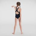 Strój pływacki jednoczęściowy dziecięcy Speedo Endurance+ Medalist true navy 5