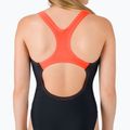 Strój pływacki jednoczęściowy dziecięcy Speedo Medley Logo Medalist black/siren red 8