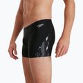 Bokserki pływackie męskie Speedo Allover V-Cut Aquashort black/usa charcoal 5