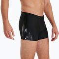 Bokserki pływackie męskie Speedo Allover V-Cut Aquashort black/usa charcoal 6