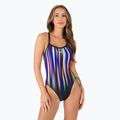 Strój pływacki jednoczęściowy damski Speedo Placement Digi Turnback beautiful blue/blk/lt adriatic 4